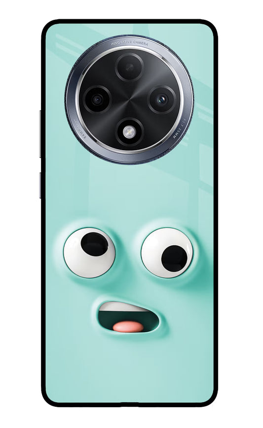 Funny Cartoon Oppo F27 Pro Glass Case