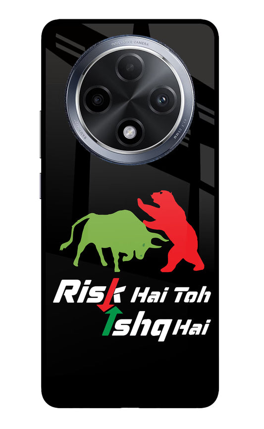Risk Hai Toh Ishq Hai Oppo F27 Pro Glass Case