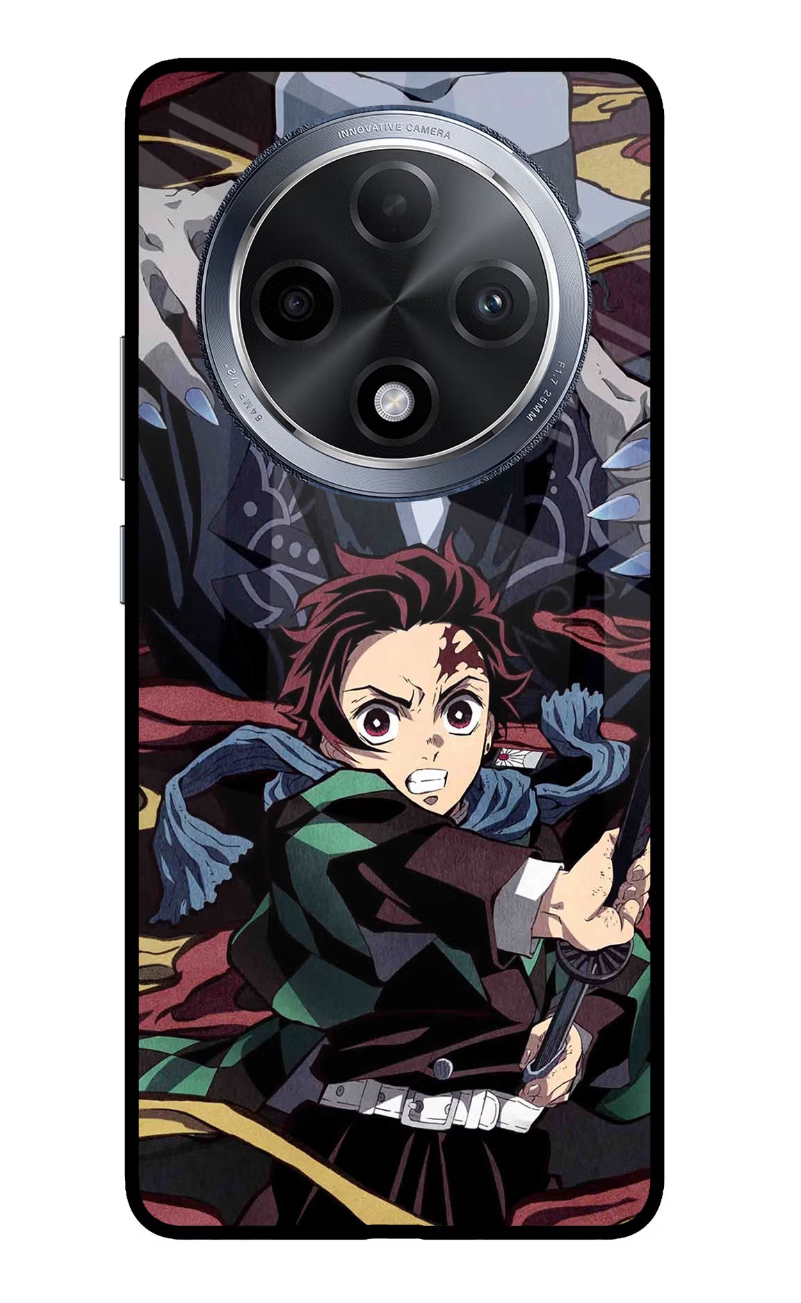 Demon Slayer Oppo F27 Pro Glass Case