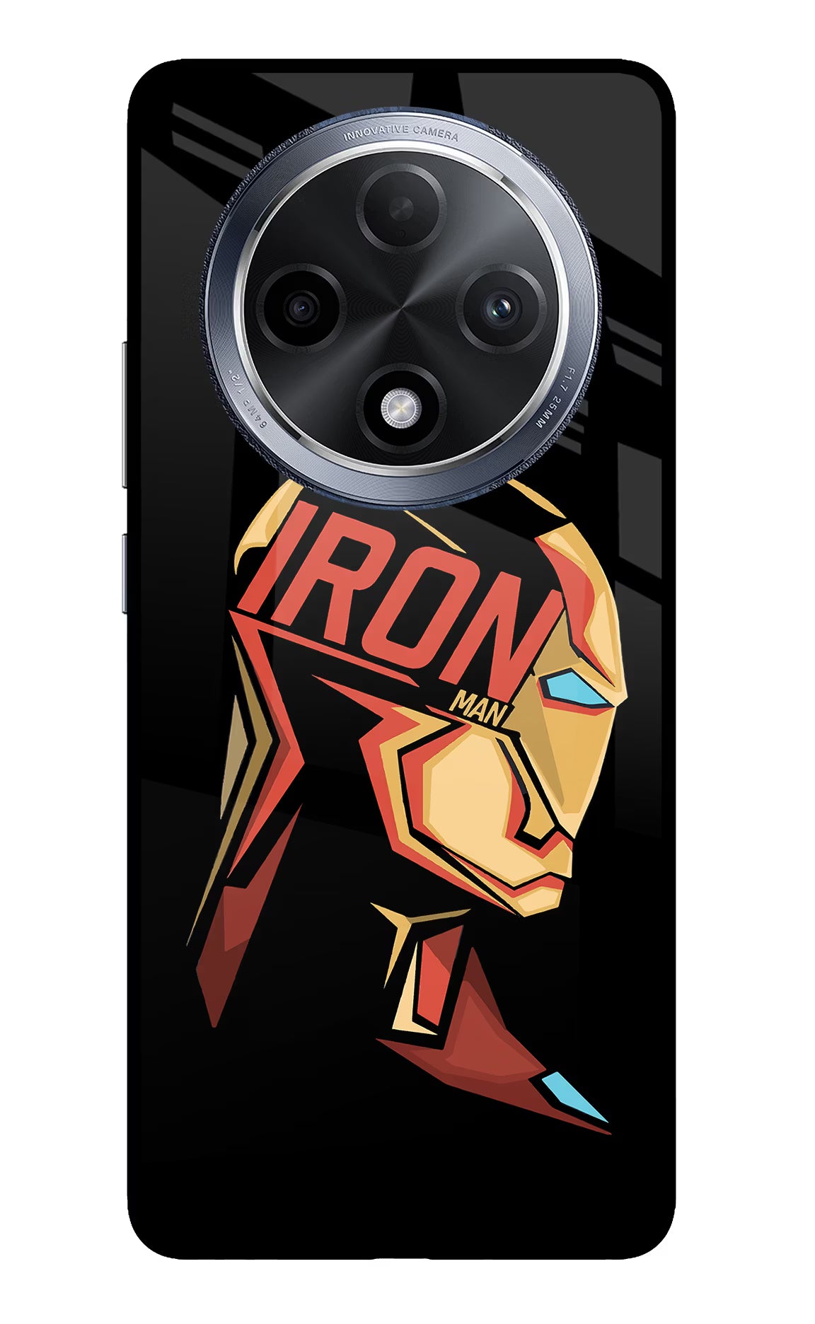 IronMan Oppo F27 Pro Glass Case Back Cover by Casekaro