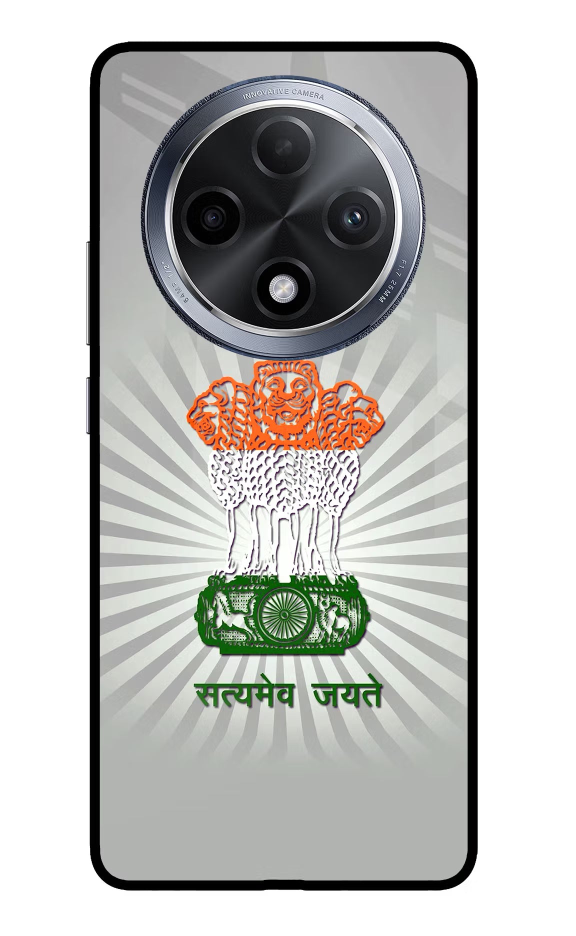 Satyamev Jayate Art Oppo F27 Pro Glass Case