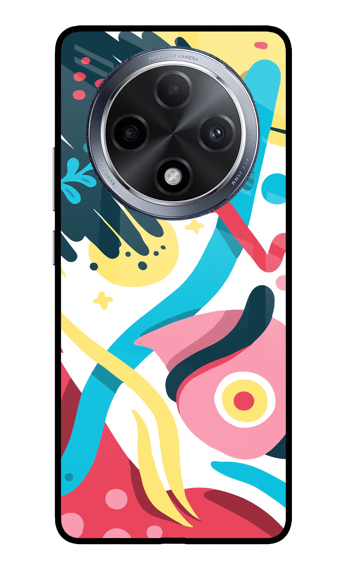 Trippy Oppo F27 Pro Glass Case Back Cover by Casekaro