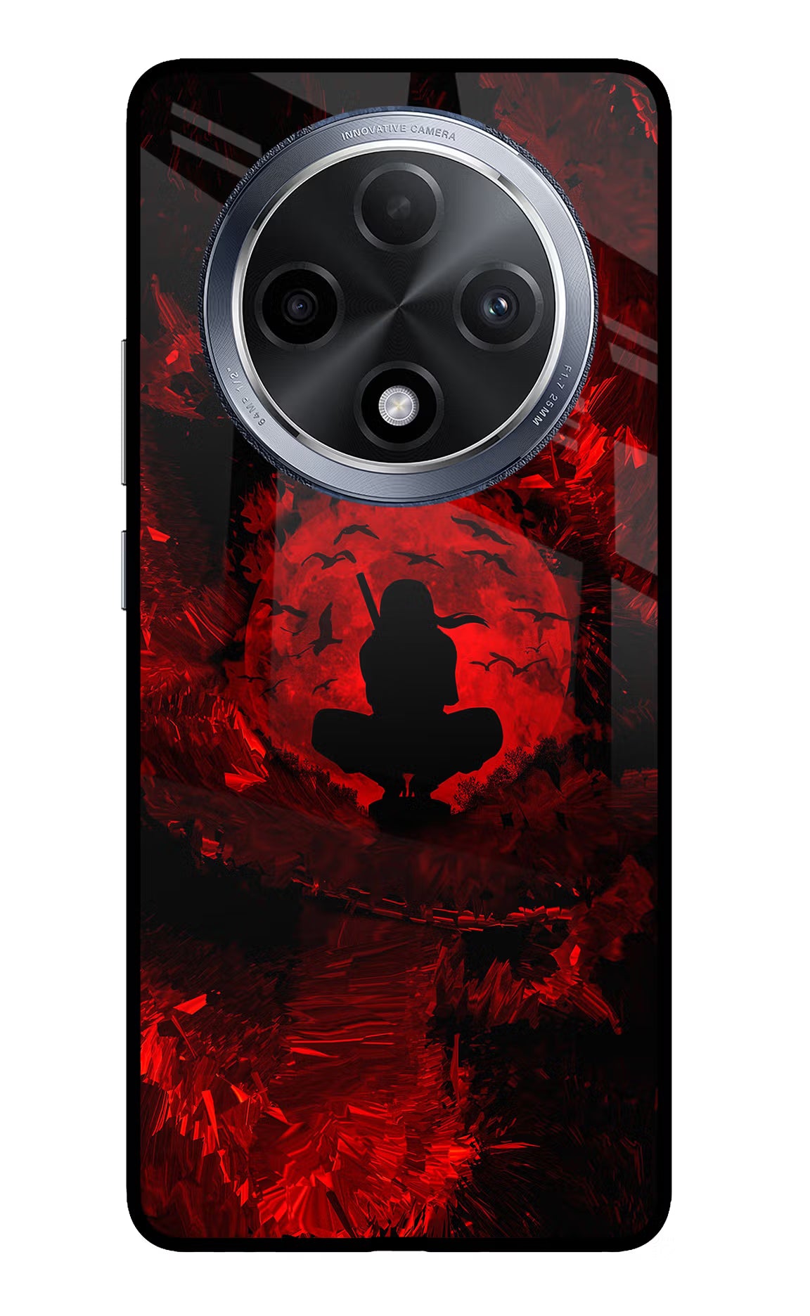 Itachi Uchiha Oppo F27 Pro Glass Case Back Cover by Casekaro
