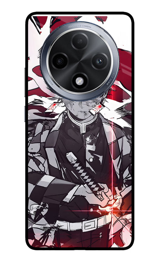 Demon Slayer Oppo F27 Pro Glass Case