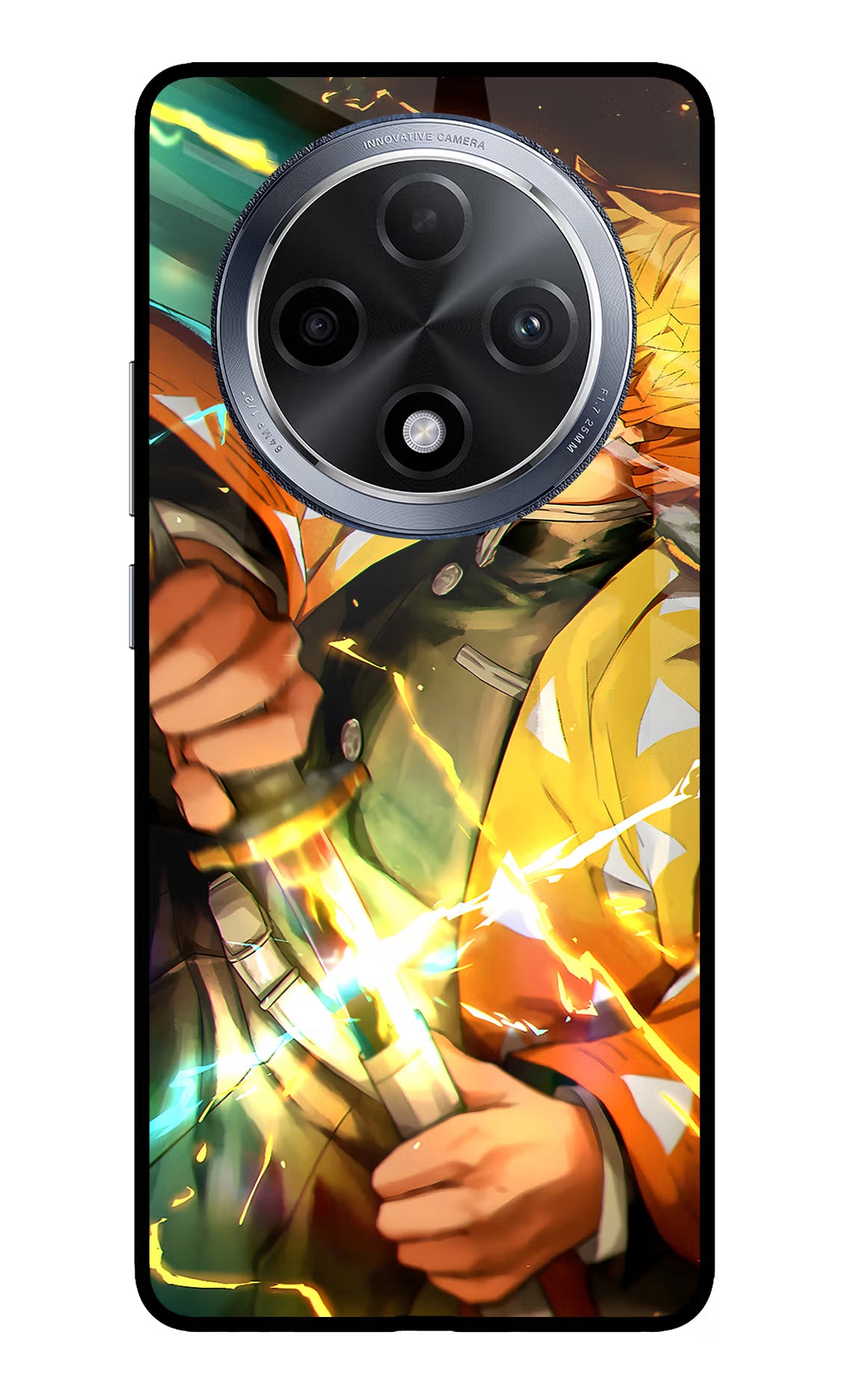 Demon Slayer Oppo F27 Pro Glass Case