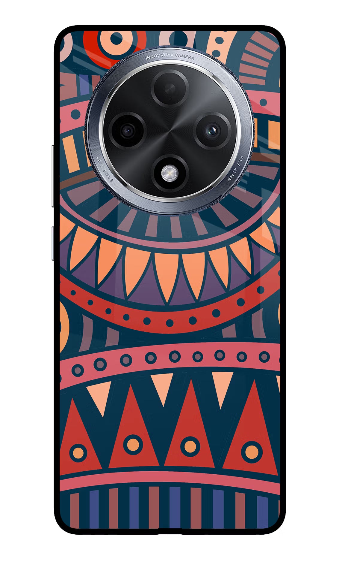 African Culture Design Oppo F27 Pro Glass Case