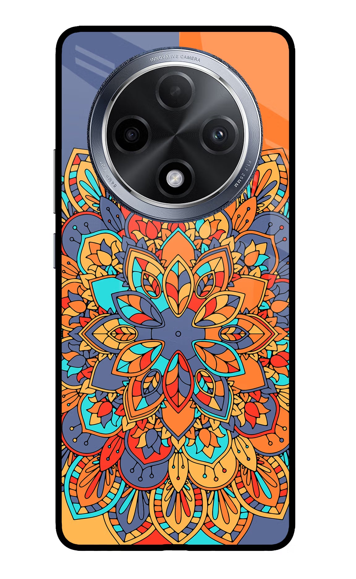 Color Mandala Oppo F27 Pro Glass Case
