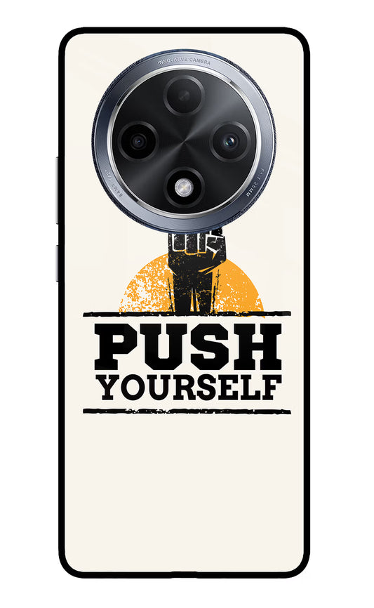 Push Yourself Oppo F27 Pro Glass Case