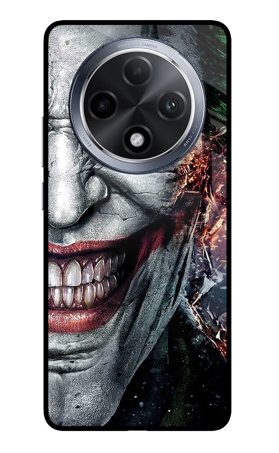 Joker Cam Oppo F27 Pro Glass Case Back Cover by Casekaro