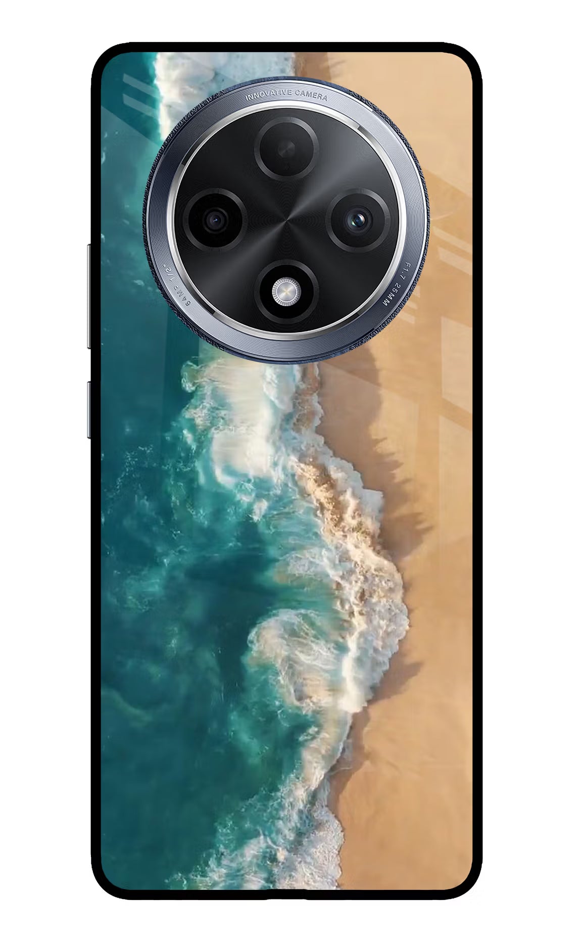 Ocean Beach Oppo F27 Pro Glass Case