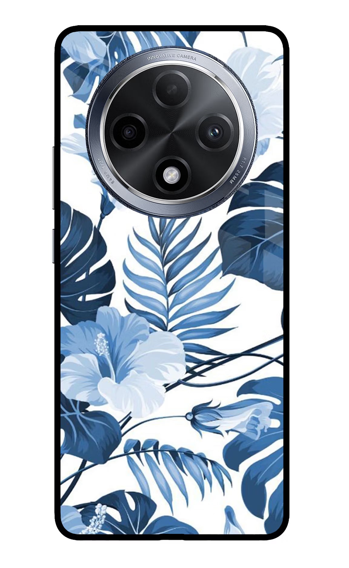 Fabric Art Oppo F27 Pro Glass Case