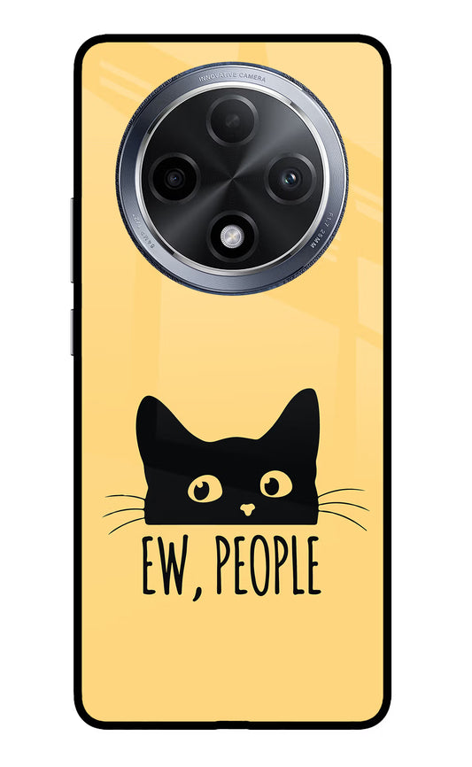 Ew People Catitude Oppo F27 Pro Glass Case