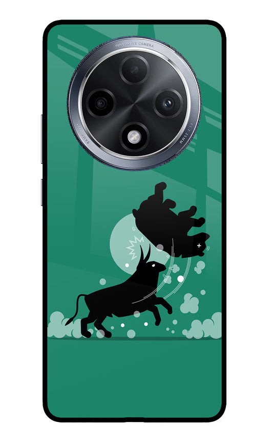 Bull Conqueror Oppo F27 Pro Glass Case
