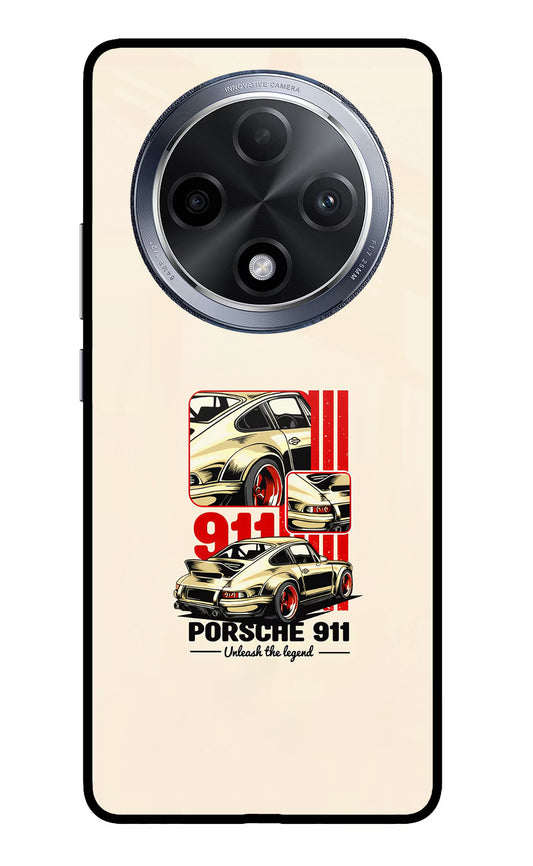 Classic Porsche 911 Oppo F27 Pro Glass Case