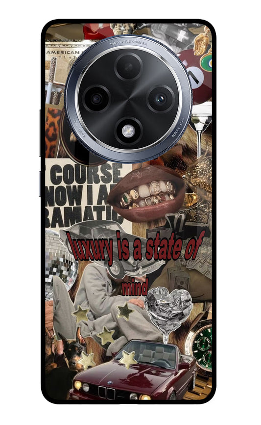 Luxury Oppo F27 Pro Glass Case