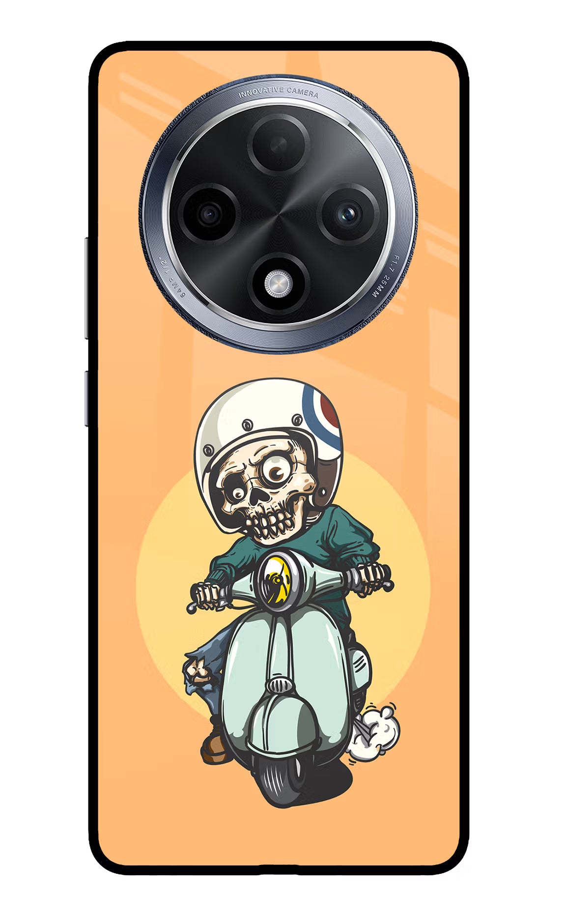 Undead Biker Oppo F27 Pro Glass Case