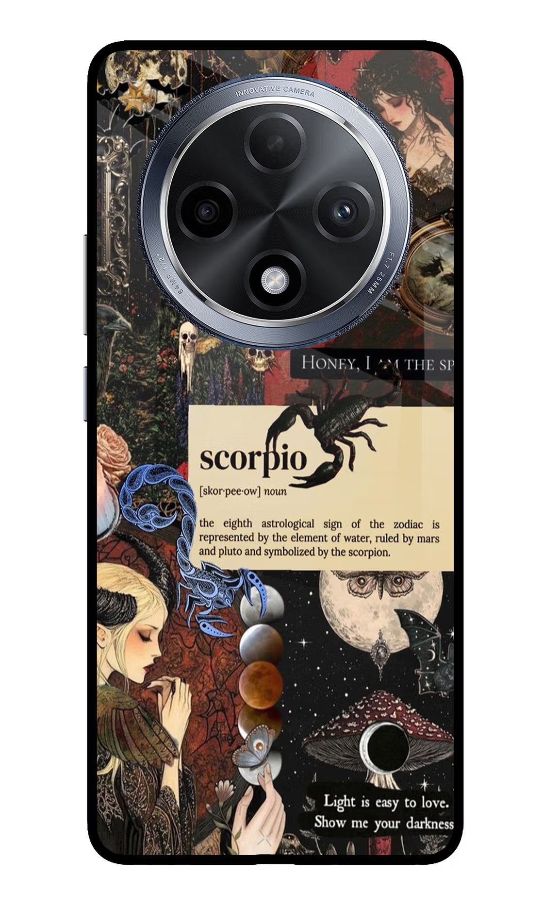 Scorpio Zodiac Oppo F27 Pro Glass Case