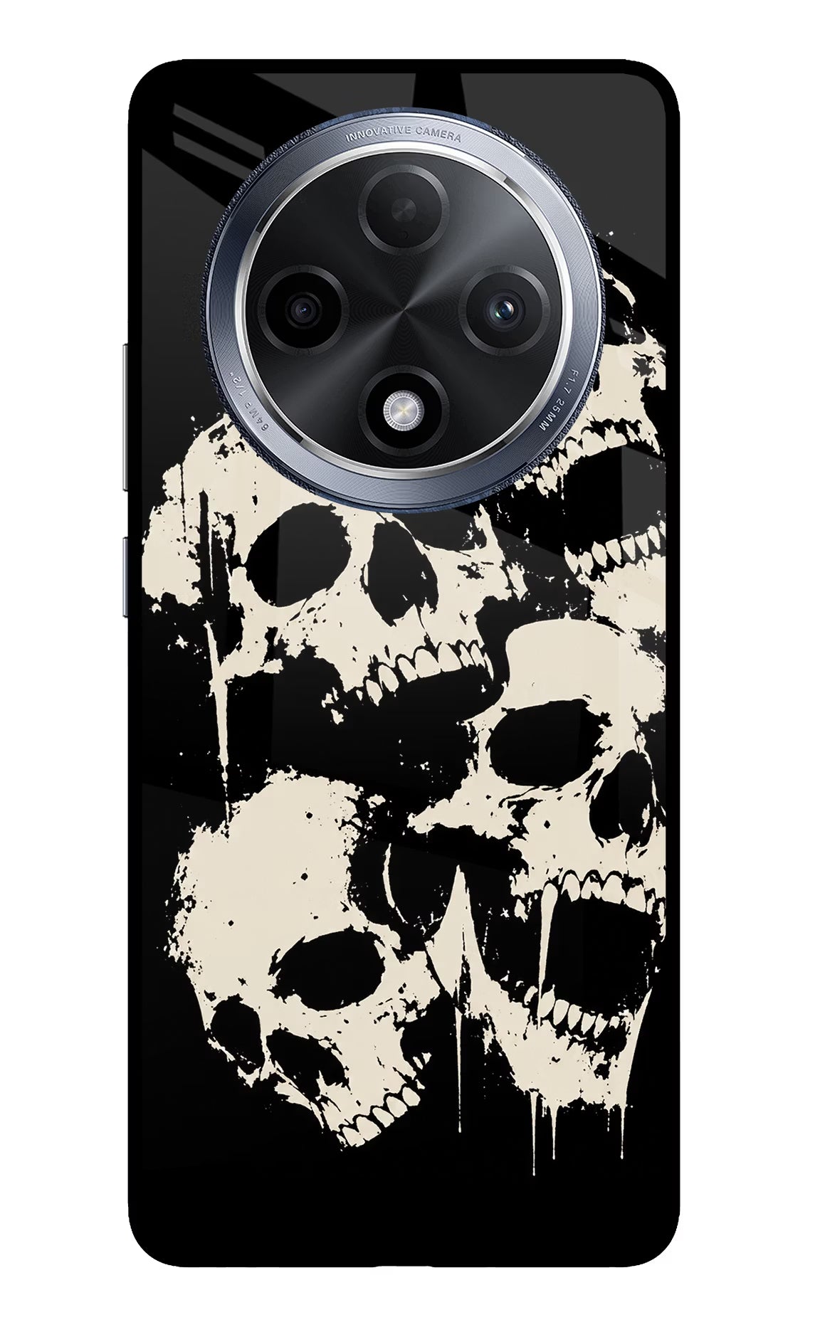 Dead Stack Oppo F27 Pro Glass Case Back Cover by Casekaro