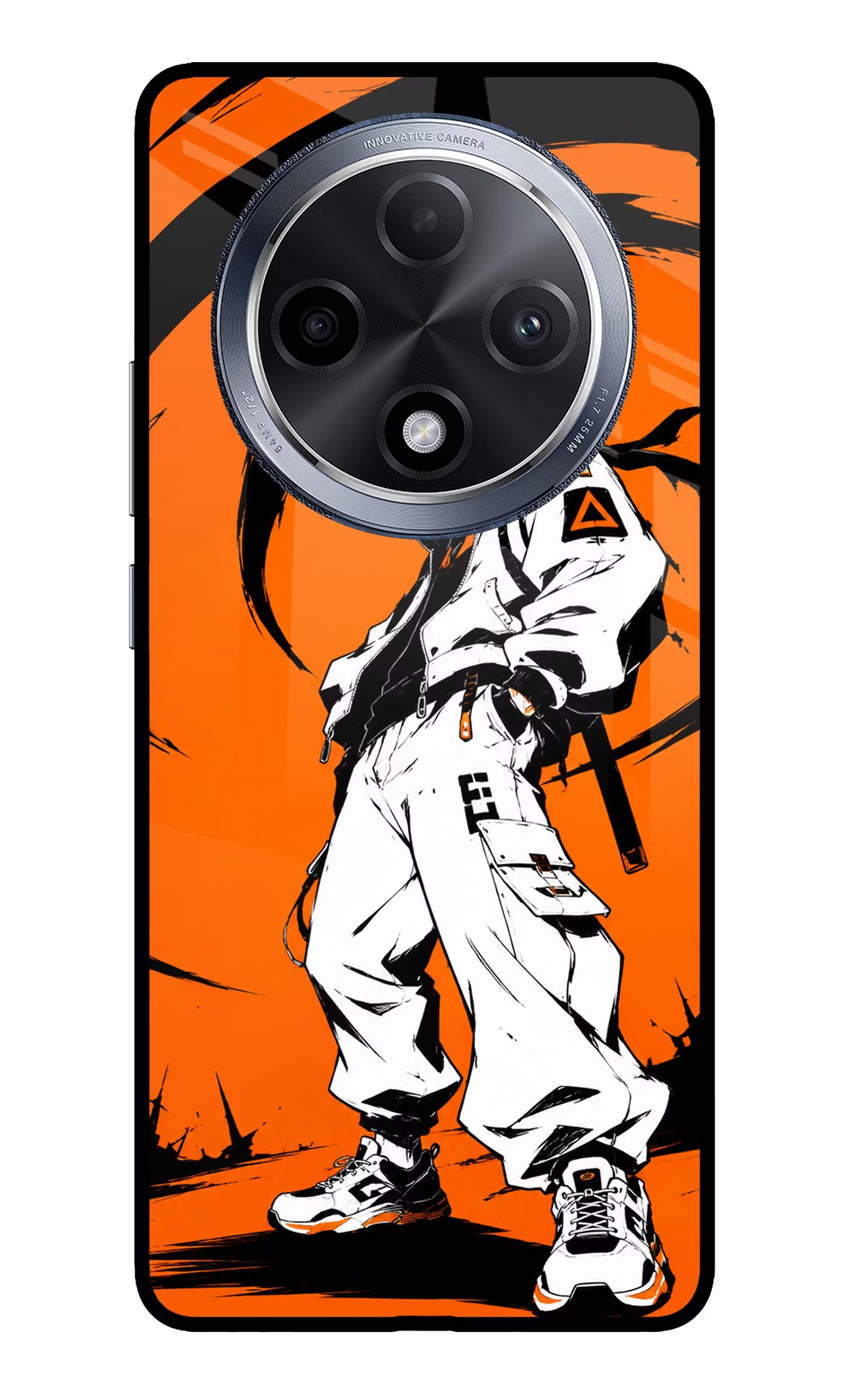 Street Samurai  Oppo F27 Pro Glass Case