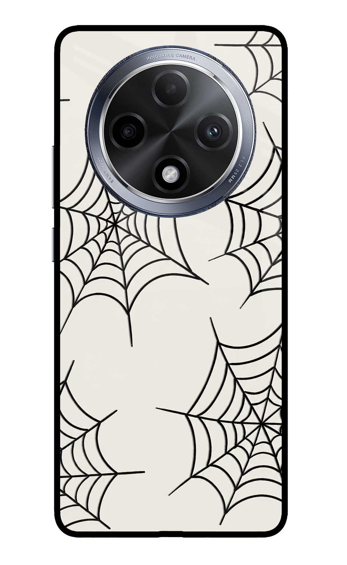 Spider Web Oppo F27 Pro Glass Case