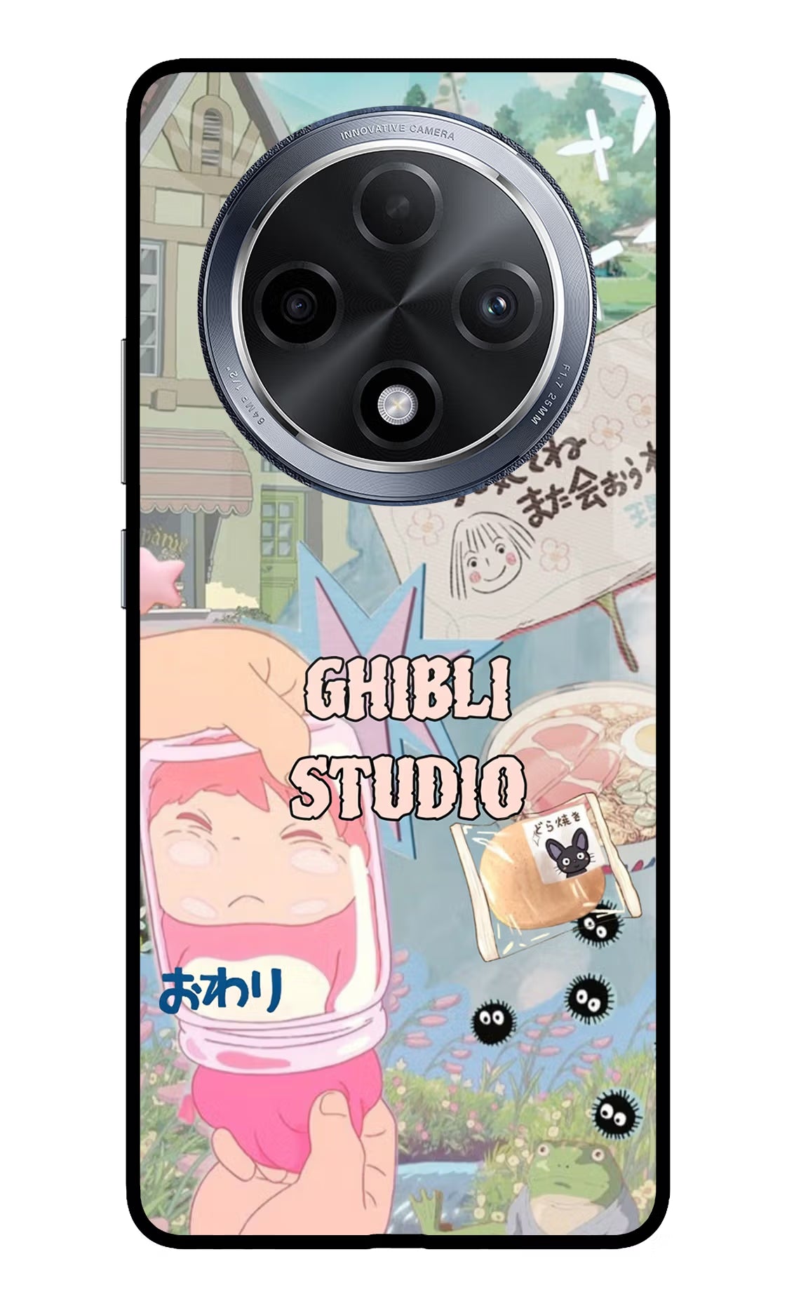 Studio Ghibli Oppo F27 Pro Glass Case