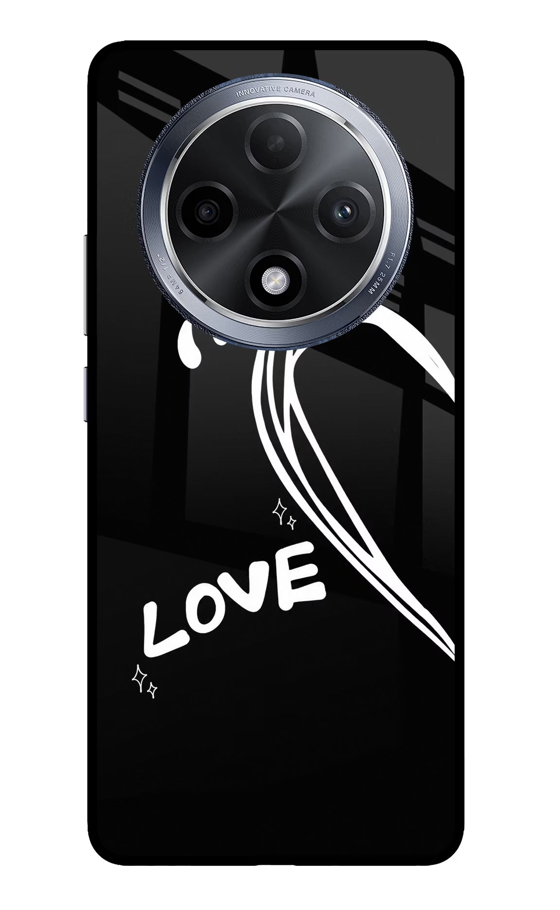 Love Line Oppo F27 Pro Glass Case
