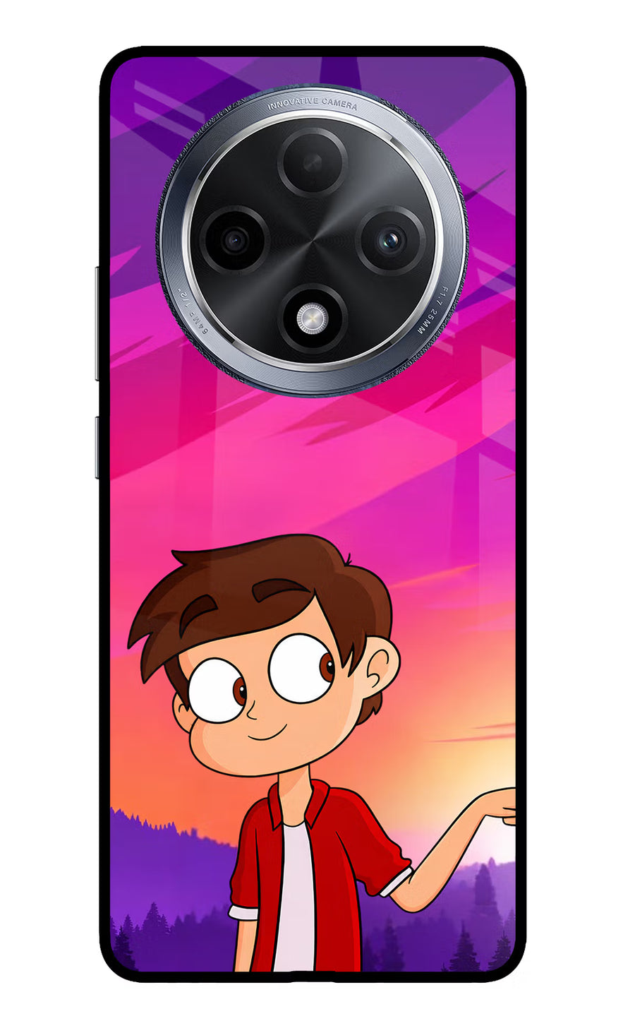 Marco Sunset Oppo F27 Pro Back Cover, Glass case
