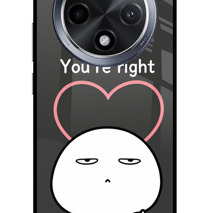 You're Right Oppo F27 Pro Glass Case