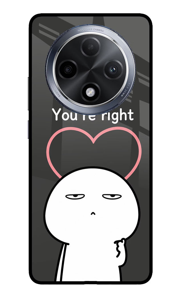 You're Right Oppo F27 Pro Glass Case