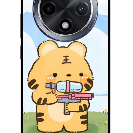 Tiger Treat Oppo F27 Pro Glass Case