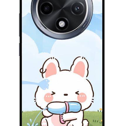 Bunny Treat Oppo F27 Pro Glass Case