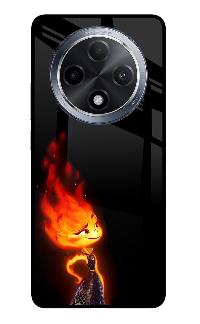 Ember Flame Oppo F27 Pro Glass Case