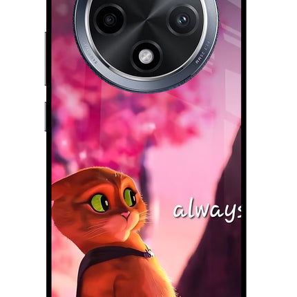 Always Cat Oppo F27 Pro Glass Case