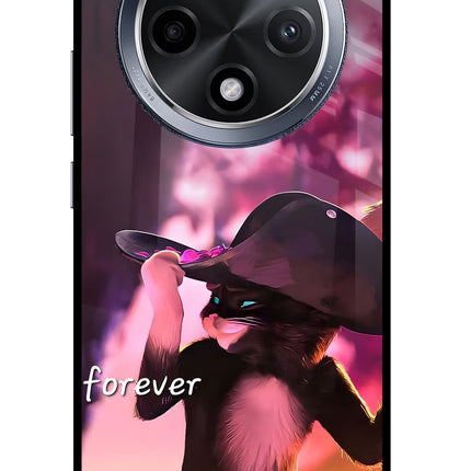 Forever Cat Oppo F27 Pro Glass Case