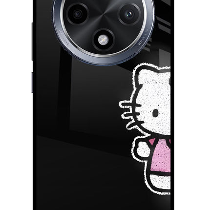 Kitty Charm Oppo F27 Pro Glass Case