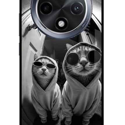 Hood Cats Oppo F27 Pro Glass Case