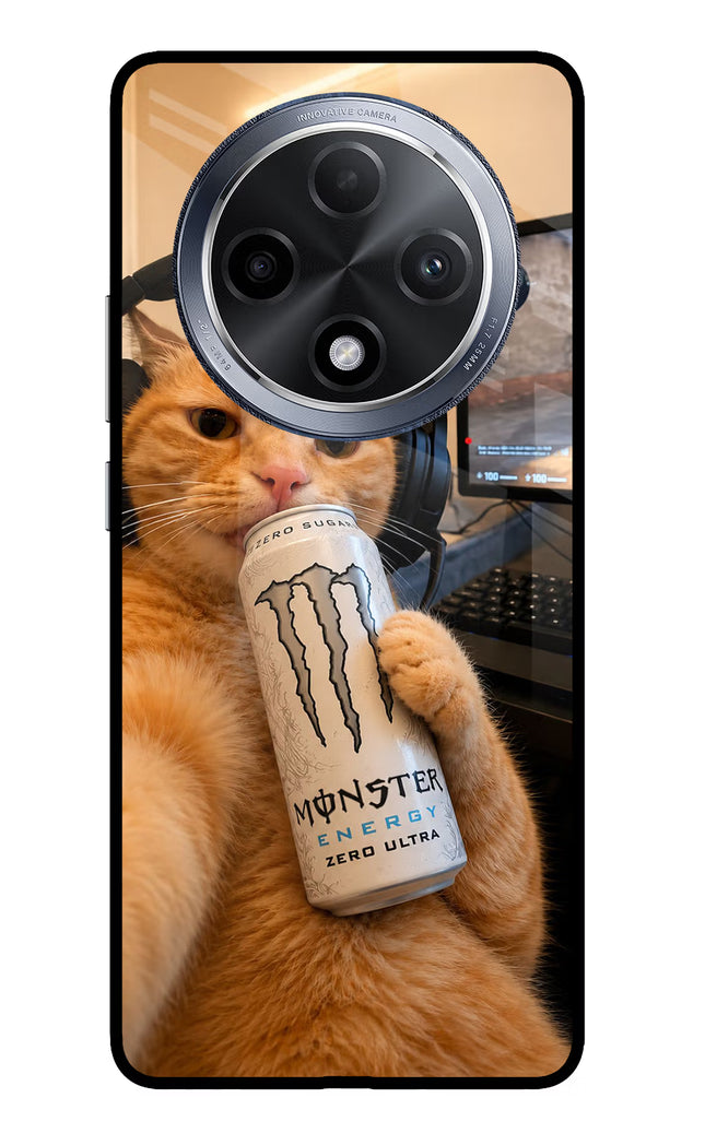 Gamer Cat Energy Oppo F27 Pro Glass Case