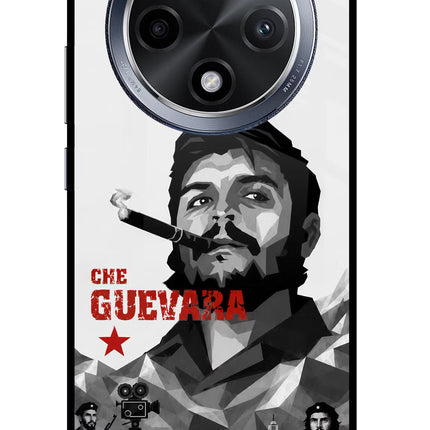 Che Guevara Iconic Oppo F27 Pro Glass Case Back Cover by Casekaro
