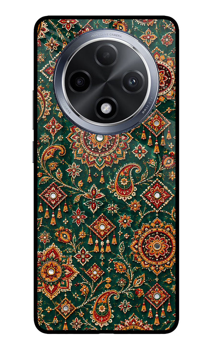 Green Pataka Oppo F27 Pro Back Cover, Glass case