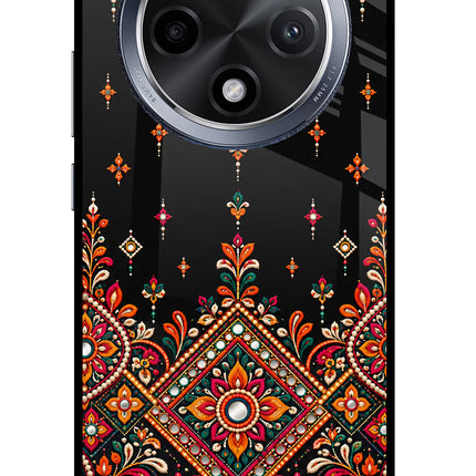 Noir Mehfil Oppo F27 Pro Glass Case