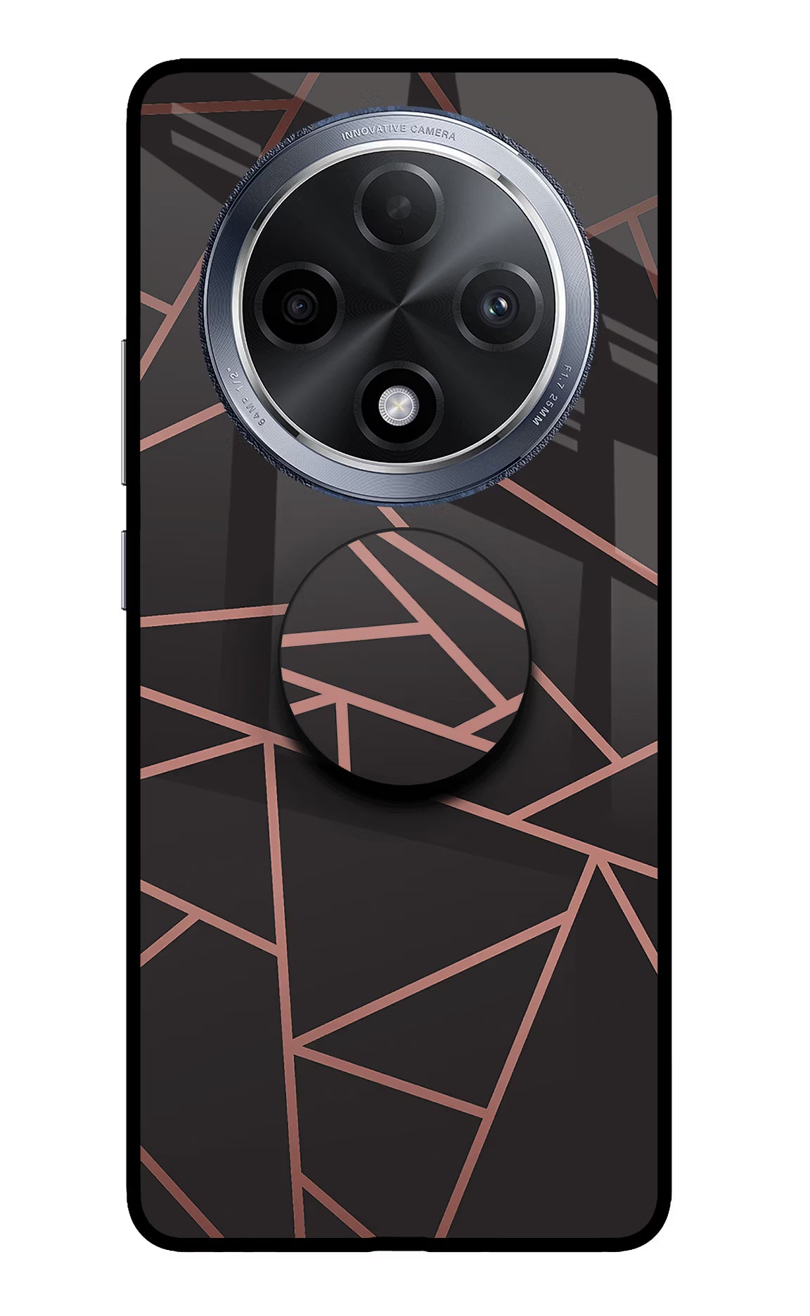 Geometric Pattern Oppo F27 Pro Pop Case by Casekaro