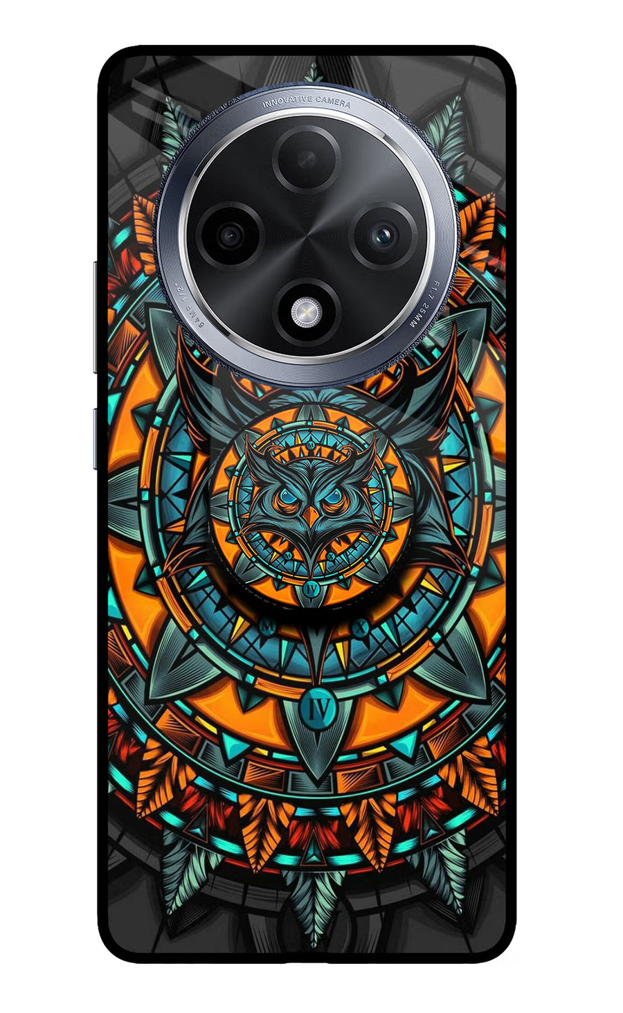 Angry Owl Oppo F27 Pro Pop Case, Glass case