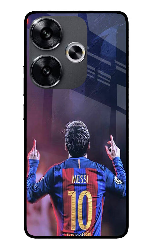 Messi Poco F6 5G Glass Case