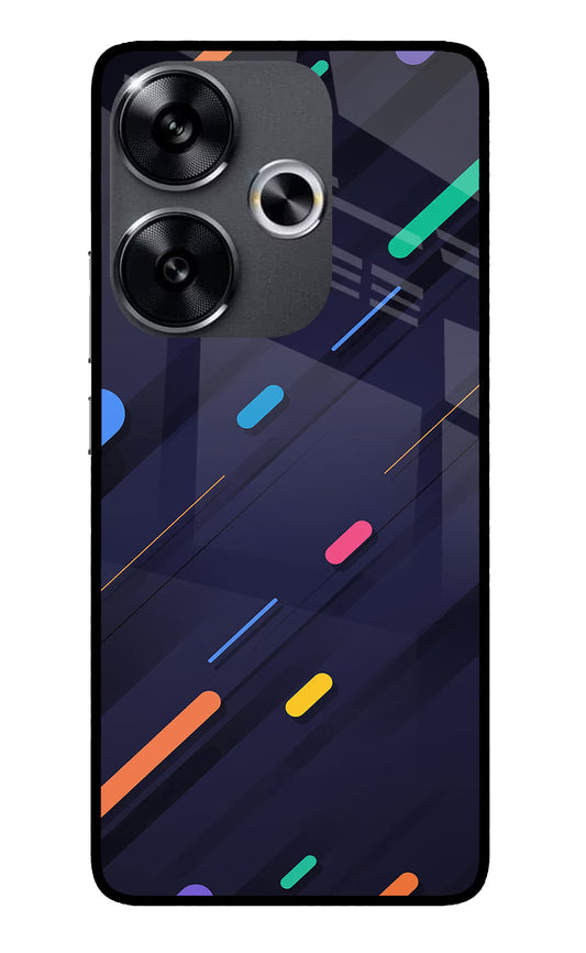 Abstract Design Poco F6 5G Glass Case