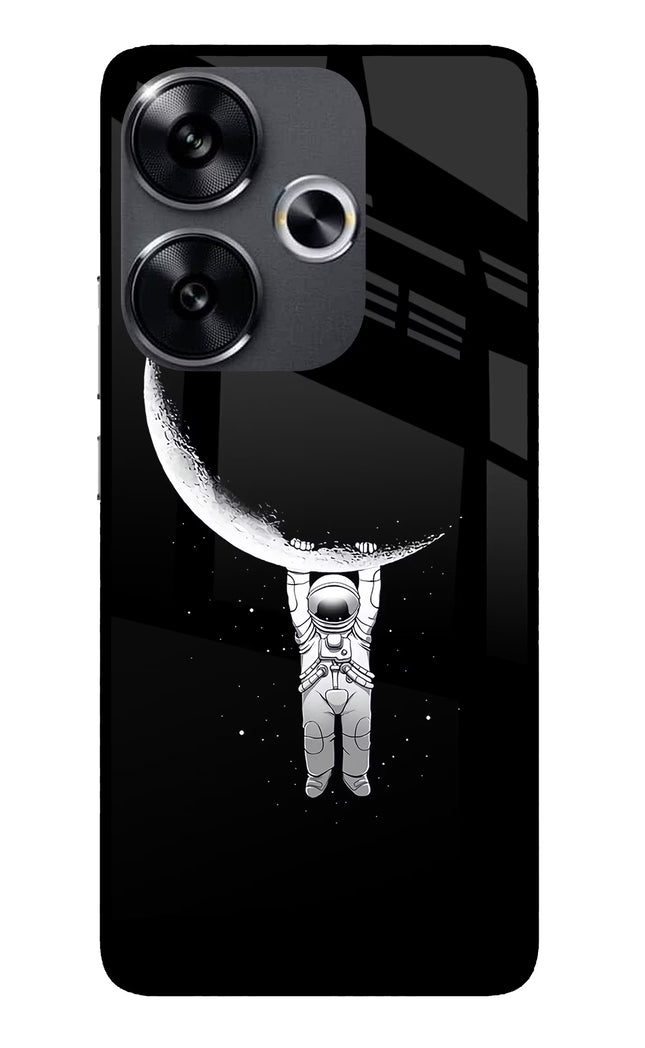 Moon Space Poco F6 5G Glass Case