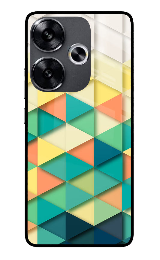 Abstract Poco F6 5G Glass Case