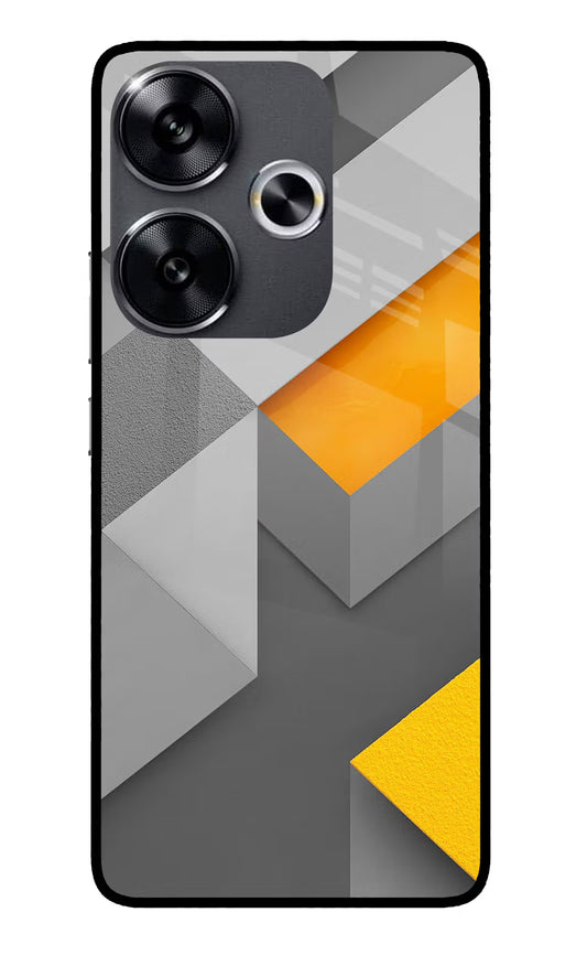 Abstract Poco F6 5G Glass Case