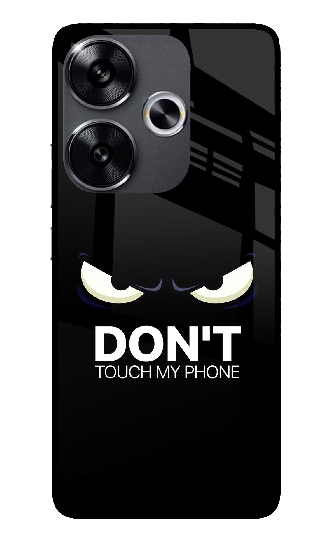 Don'T Touch My Phone Poco F6 5G Glass Case