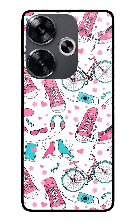 Artwork Poco F6 5G Glass Case