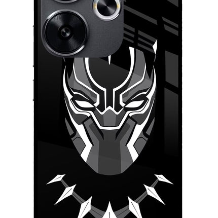 Black Panther Poco F6 5G Glass Case